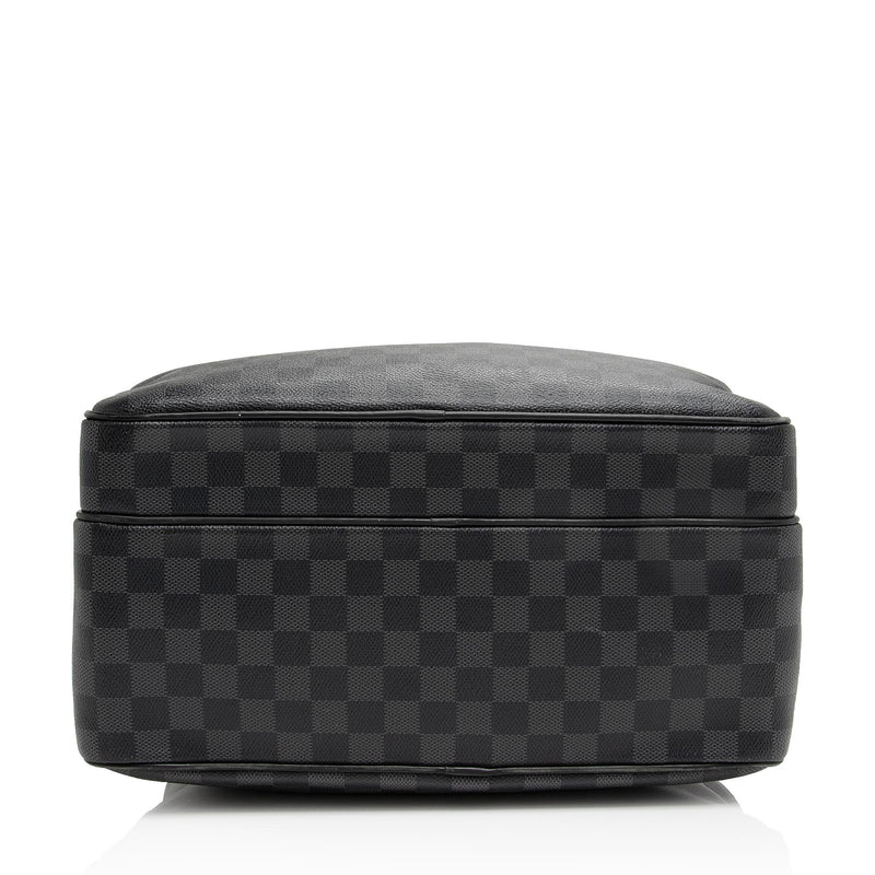 Louis Vuitton Vintage - Damier Graphite Sac Leoh Bag - Black Gray