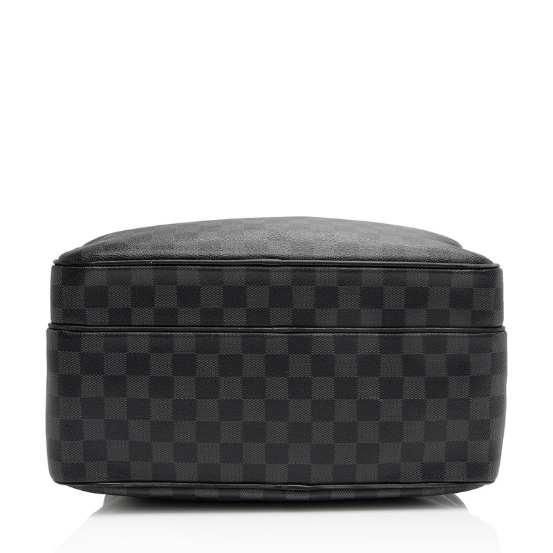Louis Vuitton Damier Graphite Sac Leoh Messenger Bag (SHF-yLc74m)