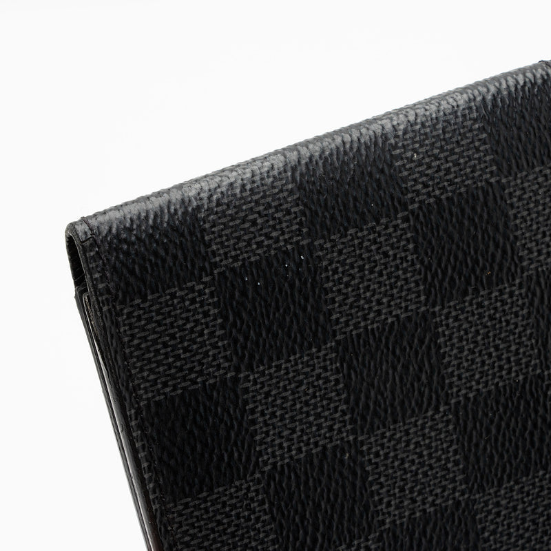 Louis Vuitton Damier Graphite Canvas Long Bifold Wallet Louis Vuitton