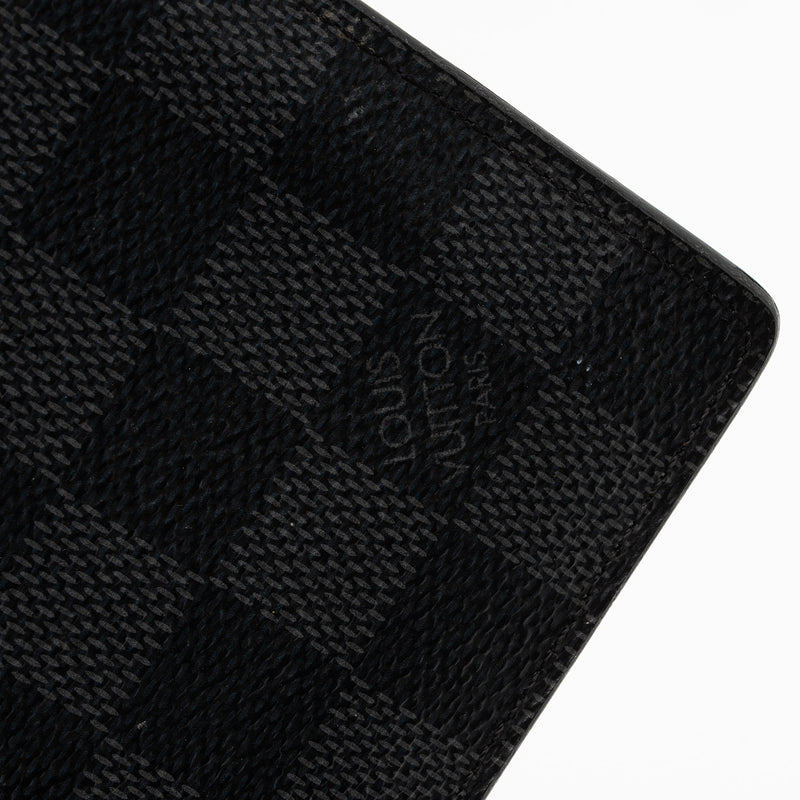 Louis Vuitton Slender ID Wallet Damier Graphite Black