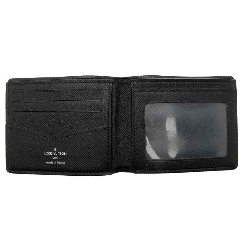 Louis Vuitton Damier Graphite Slender ID Bi-Fold Wallet (SHF-BrbsY1)