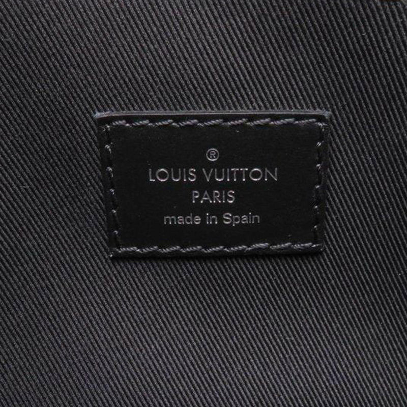 LOUIS VUITTON Studio Damier Graphite Messenger Bag Black