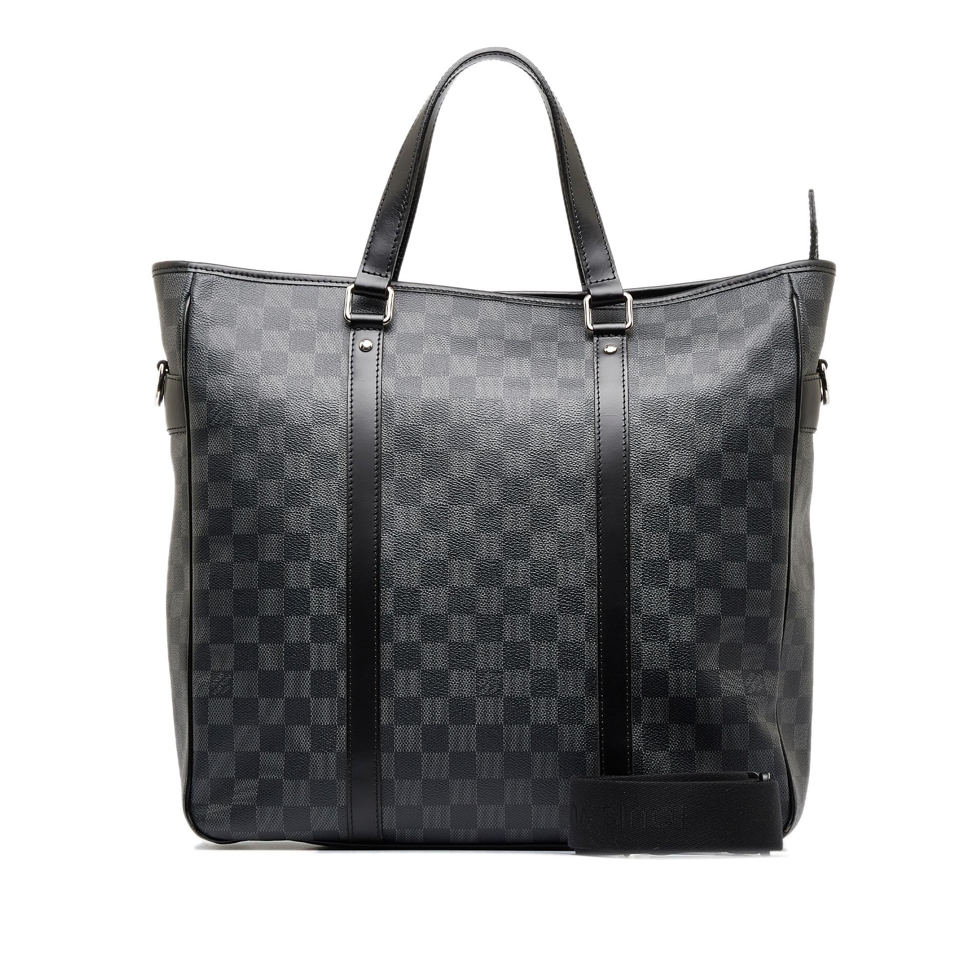 Louis Vuitton Damier Graphite Tadao PM (SHG-Ptb3QR)