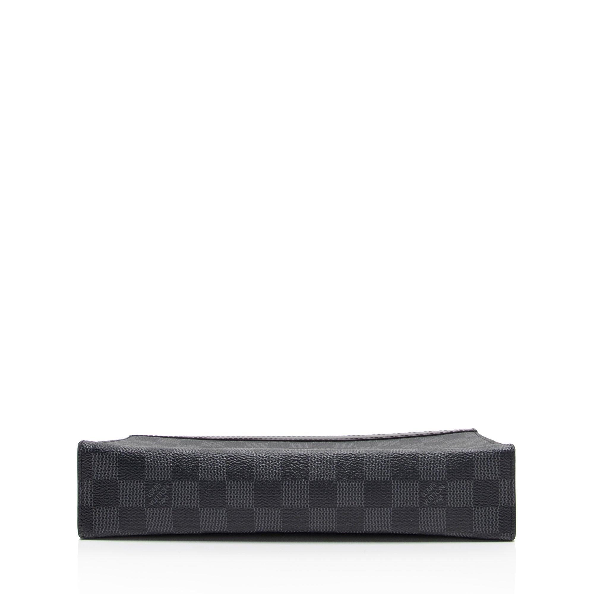 Louis Vuitton Damier Graphite Voyage MM Pochette (SHF-sHbFfl)