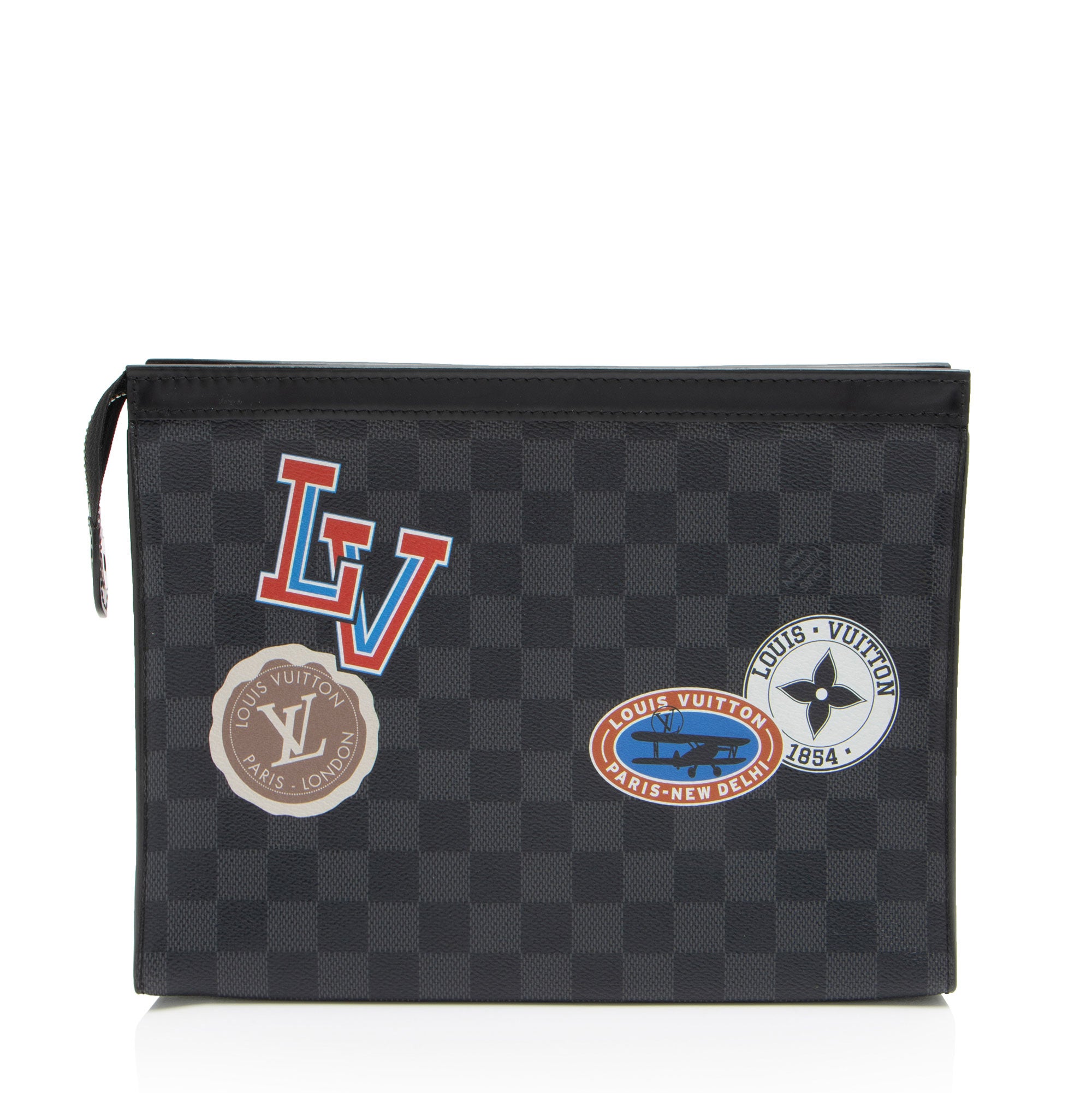 Louis Vuitton Damier Graphite Voyage MM Pochette