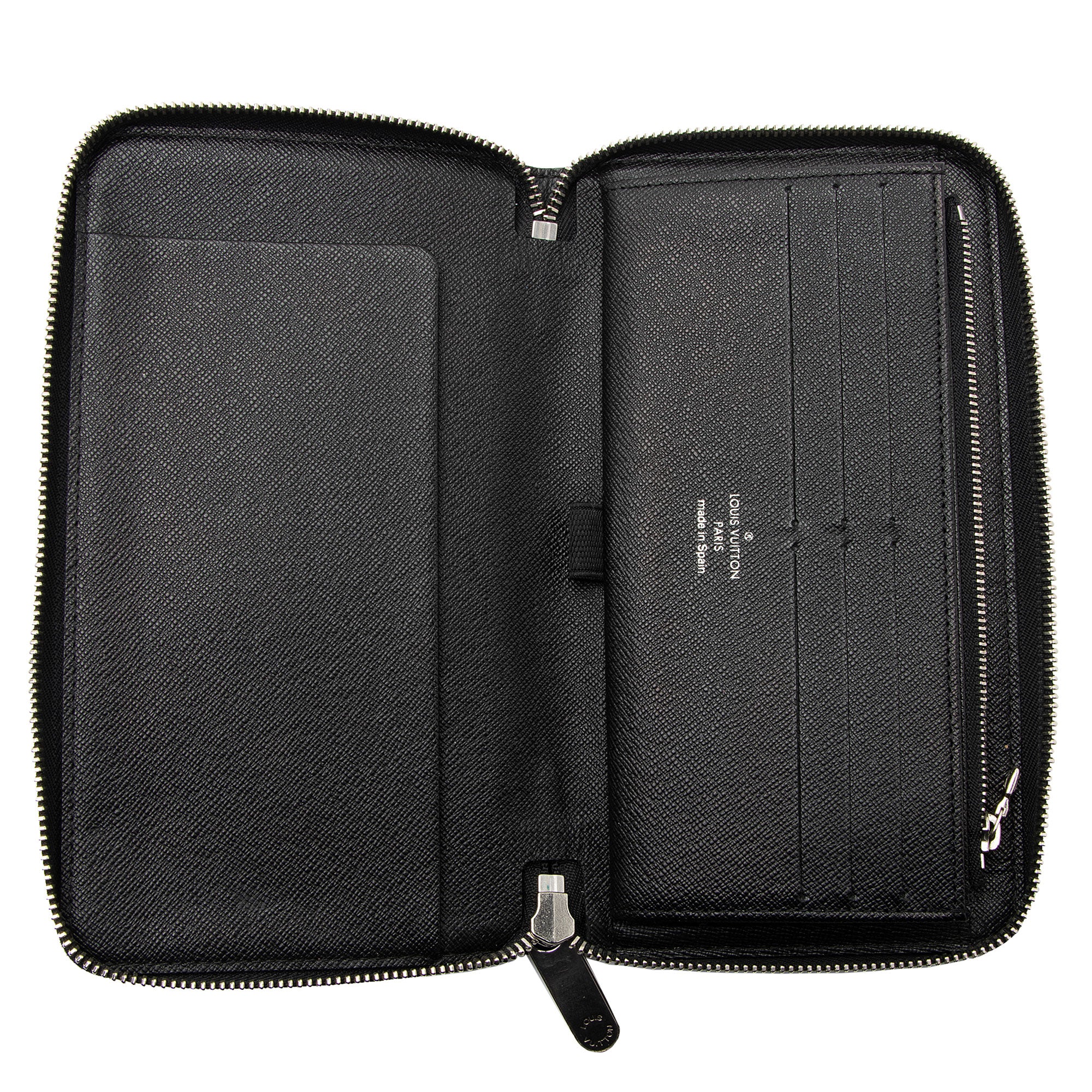 Louis Vuitton Damier Graphite Zippy Organizer Wallet (SHF-kISizs)