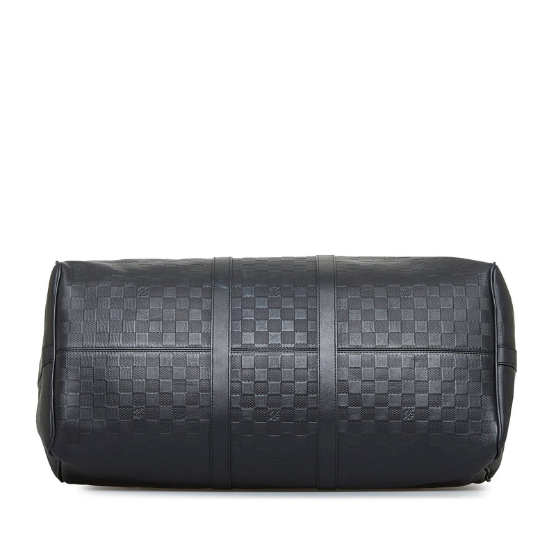 Louis Vuitton Damier Infini Keepall Bandouliere 55 - Black