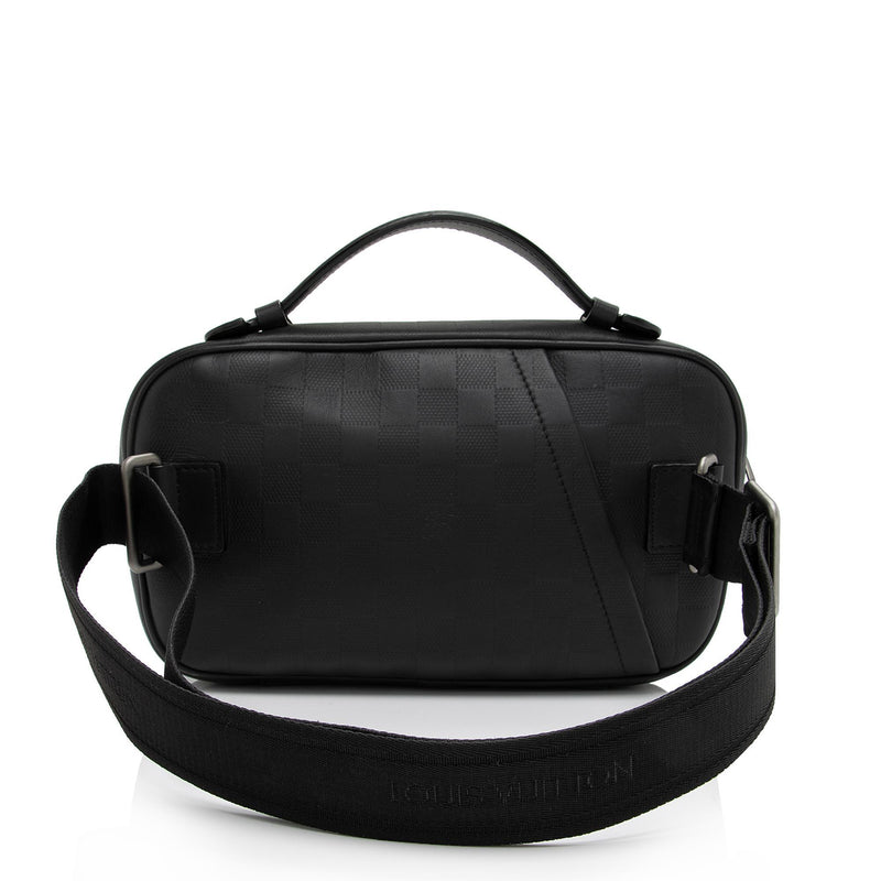 LOUIS VUITTON Ambler Belt Bag N41288 Damier Infini Leather Onyx Black Used  Mens – Trang chính thức của thương hiệu FEG tại Việt Nam