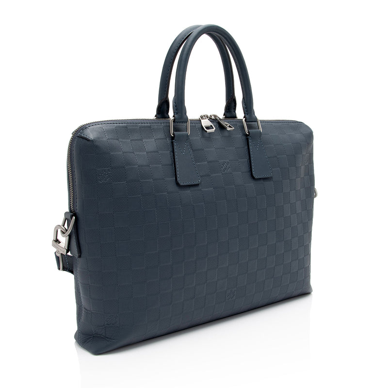 Louis Vuitton Damier Infini Porte Documents Jour Bag (SHF-IWwpTb)