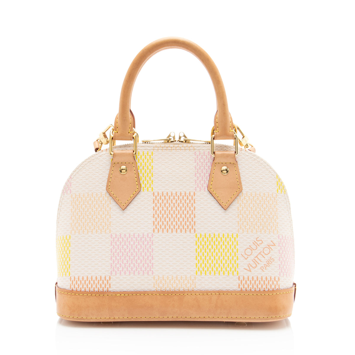 Louis Vuitton Damierlicious Alma BB Satchel