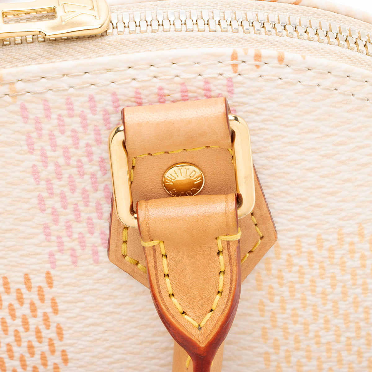Louis Vuitton Damierlicious Alma BB Satchel