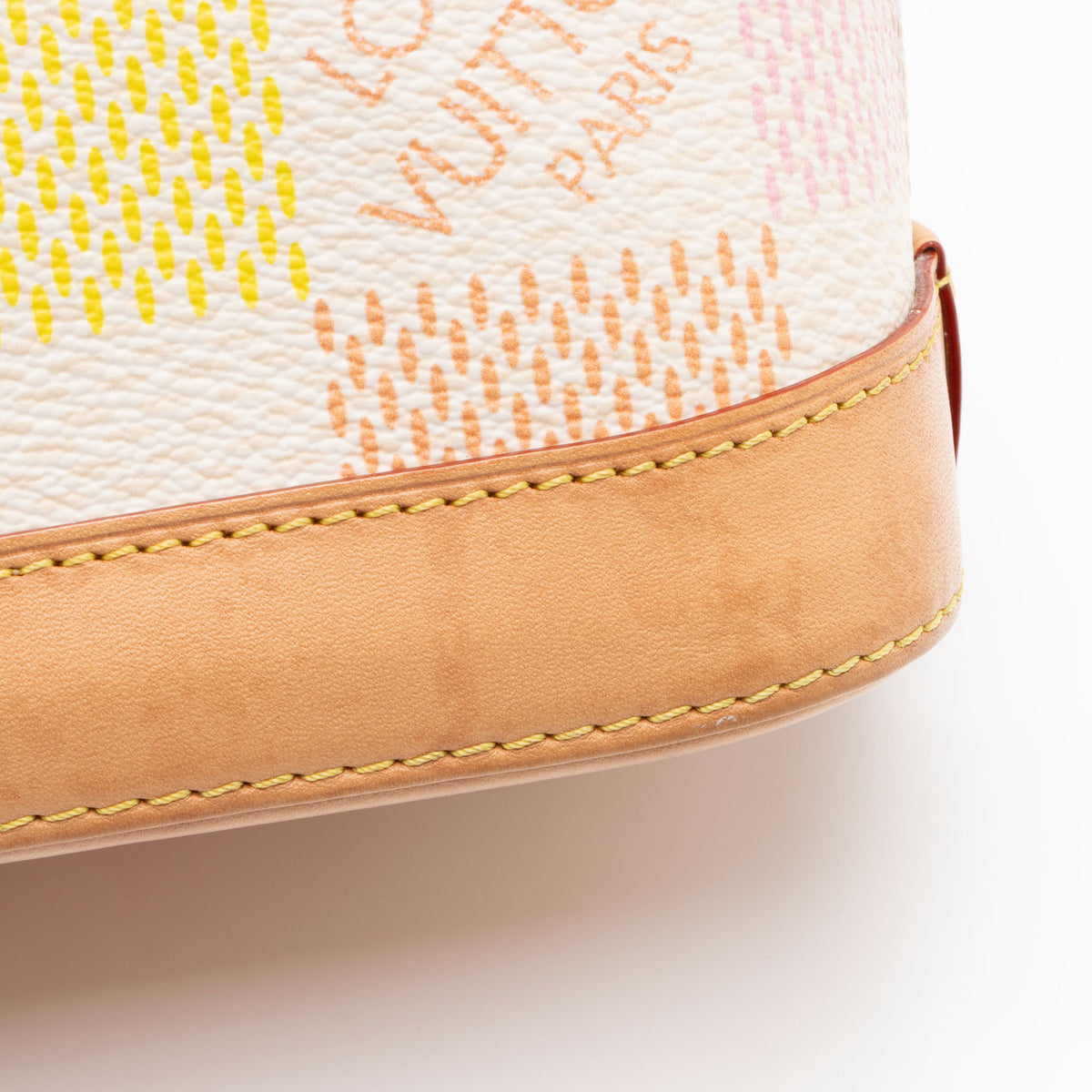 Louis Vuitton Damierlicious Alma BB Satchel