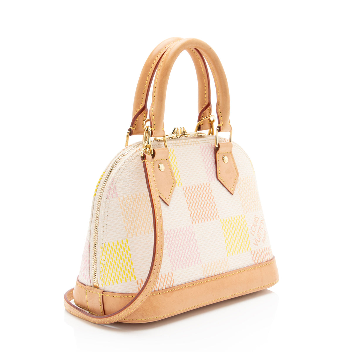 Louis Vuitton Damierlicious Alma BB Satchel