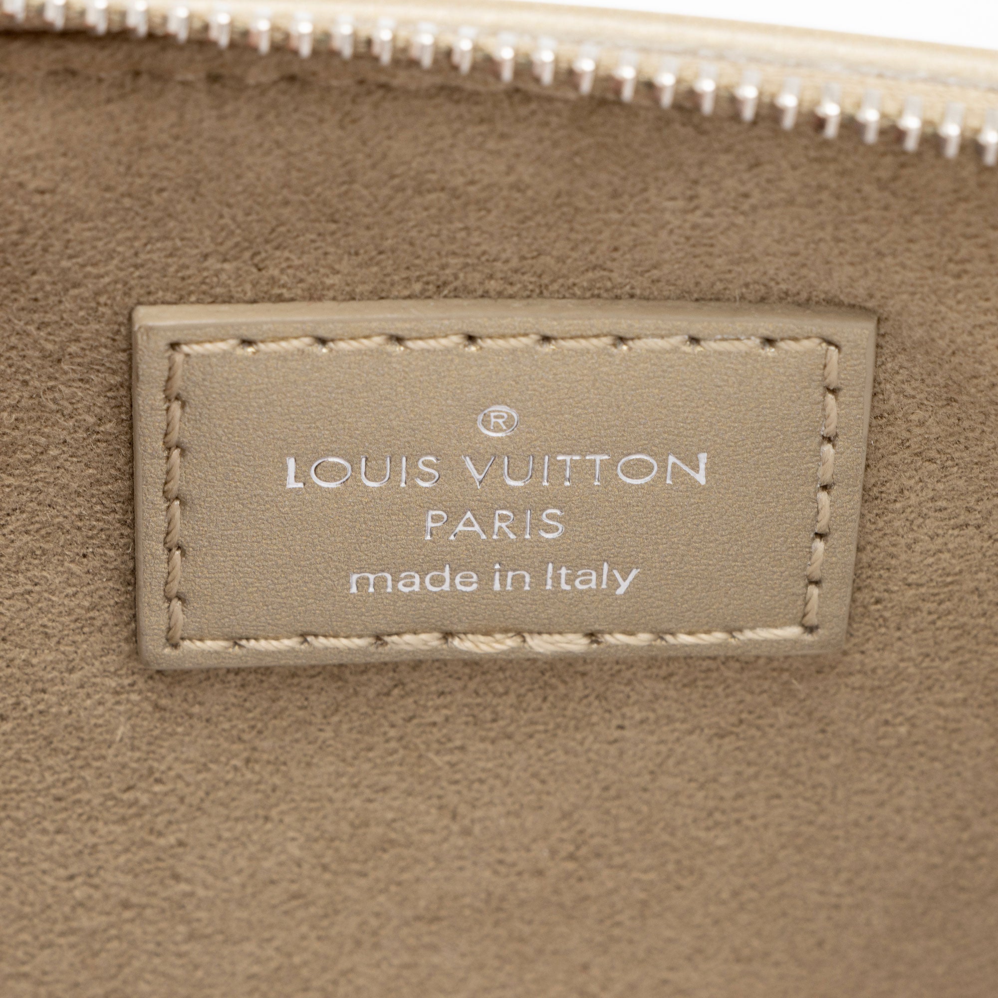 Louis Vuitton Debossed Monogram Leather Lexington Pouch