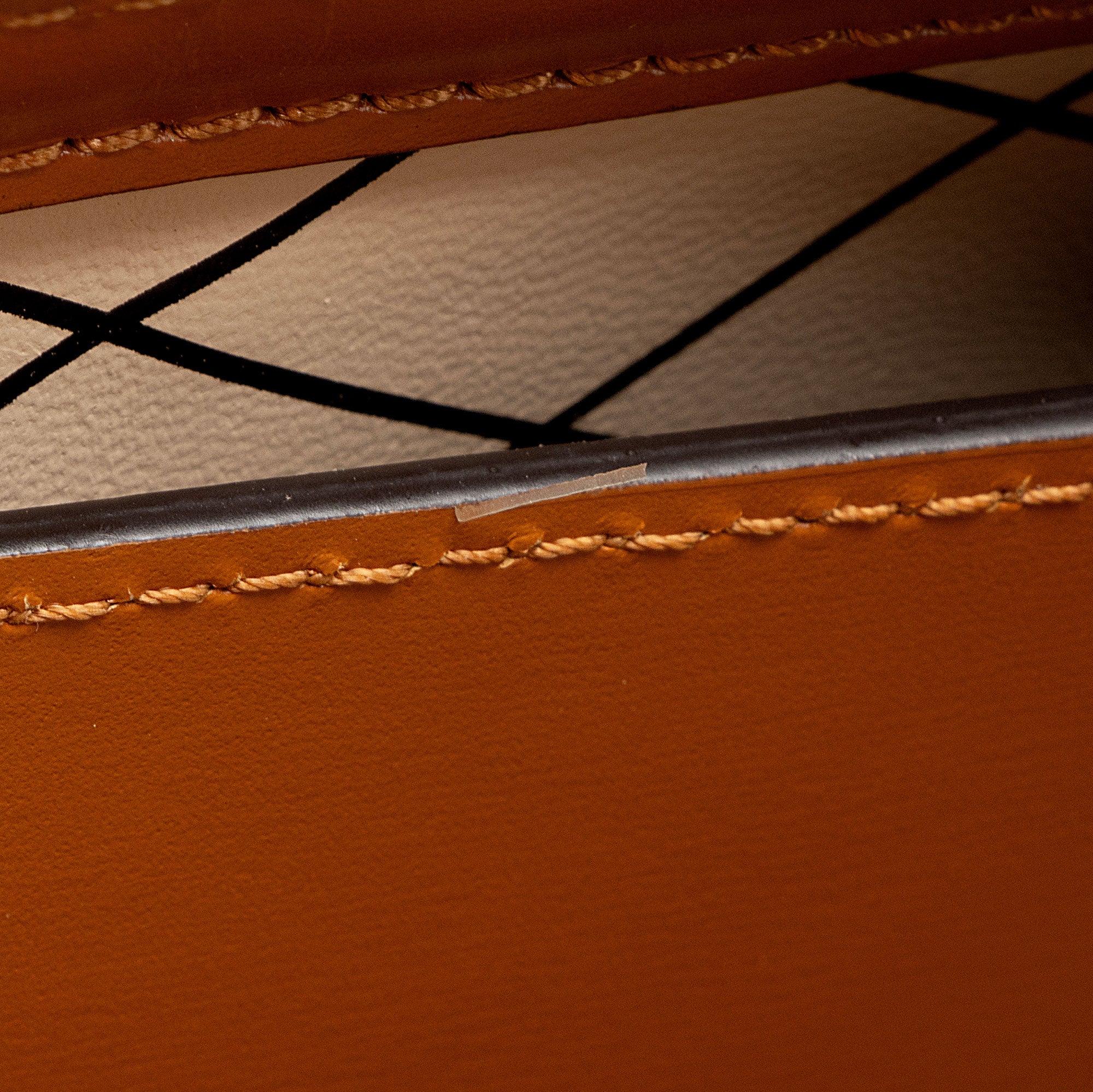 Louis Vuitton Denim Calfskin Malletage Trunk Clutch