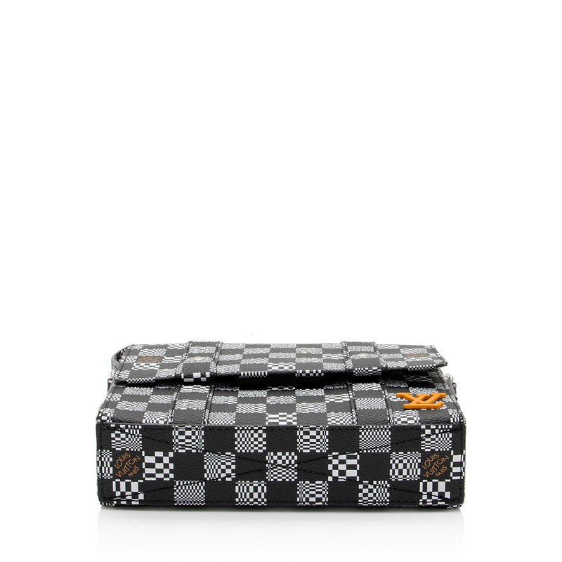 Louis Vuitton Distorted Damier Flap Soft Trunk Messenger (SHF-iZ7UIf)