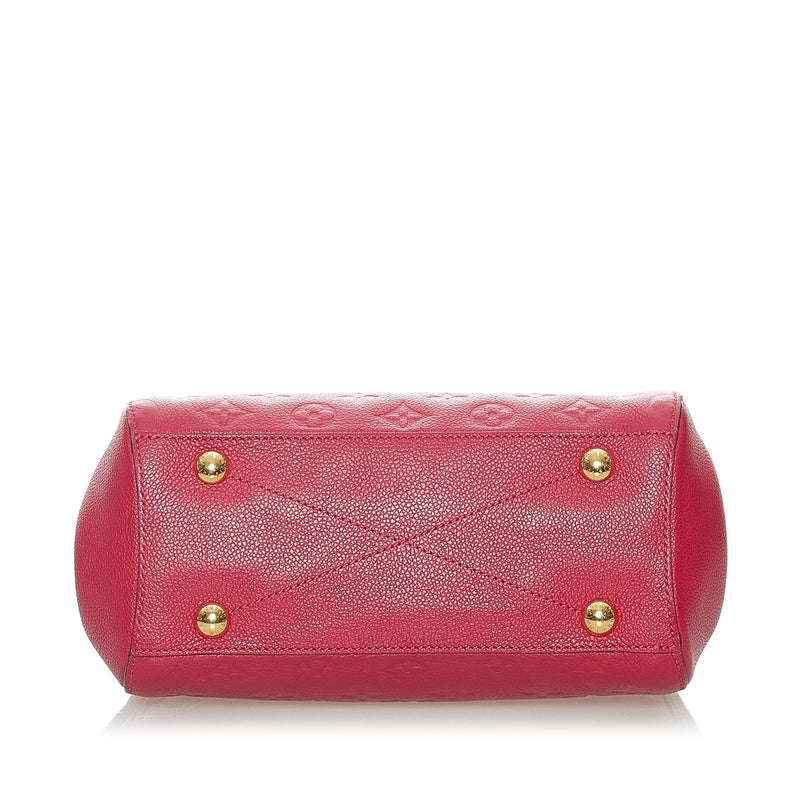 Louis Vuitton Montaigne Pink Canvas Handbag (Pre-Owned)