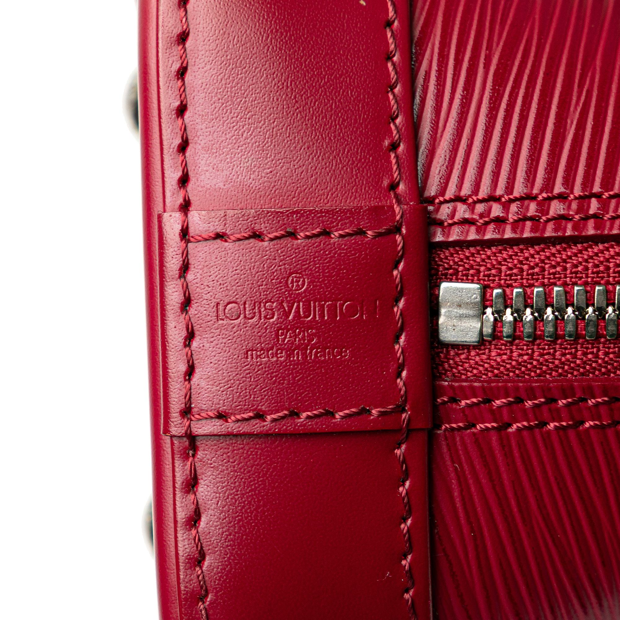 Louis Vuitton Epi Alma BB