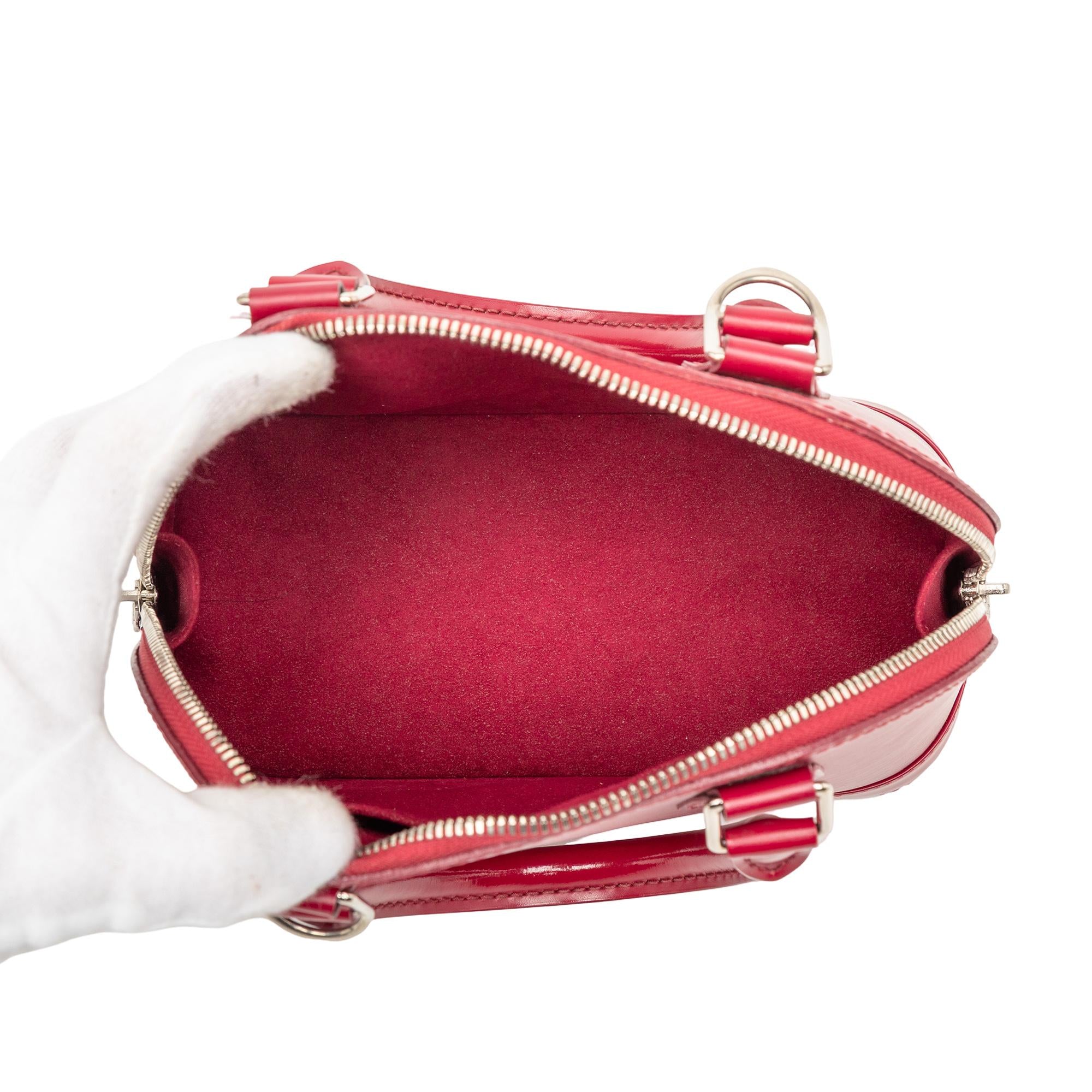 Louis Vuitton Epi Alma BB