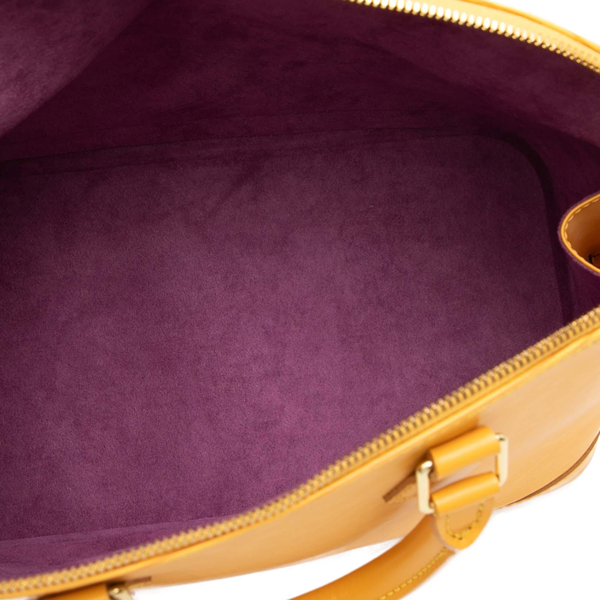 Louis Vuitton Epi Alma PM