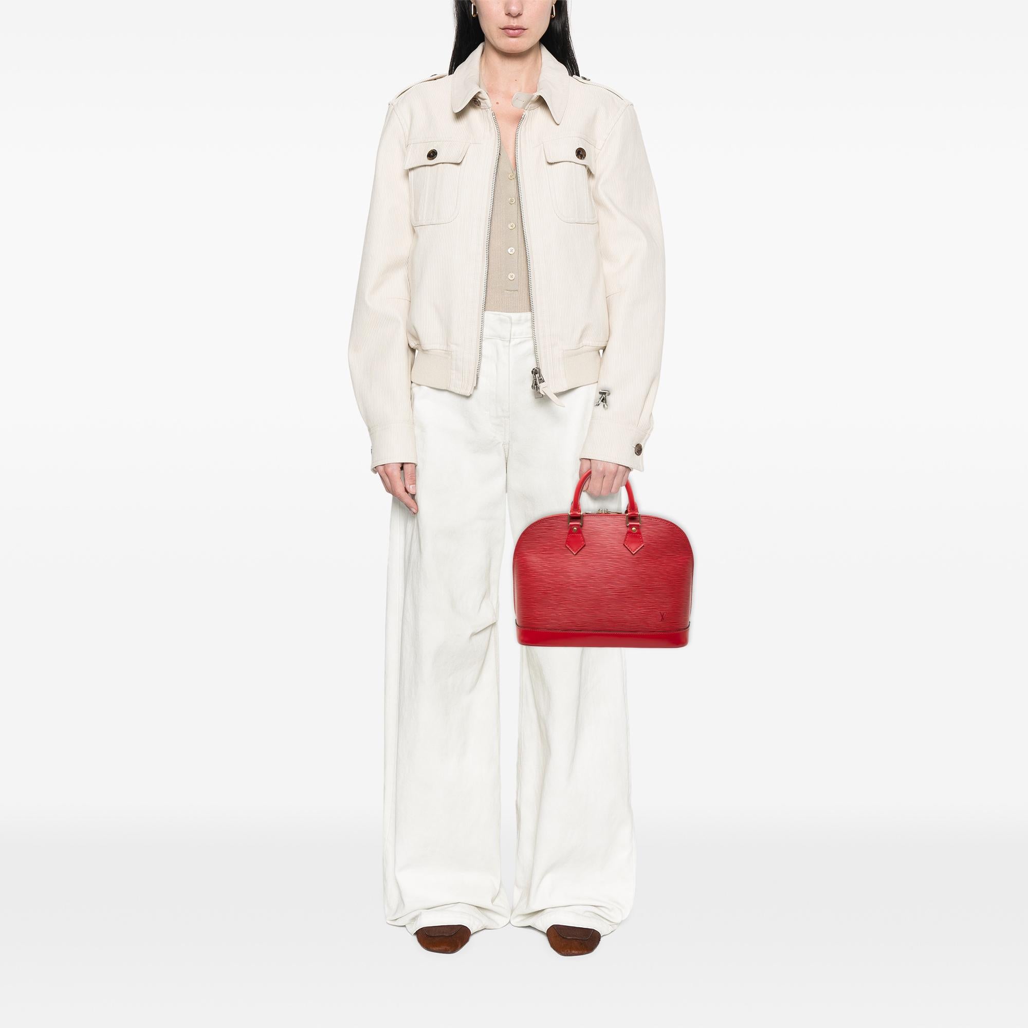 Louis Vuitton Epi Alma PM