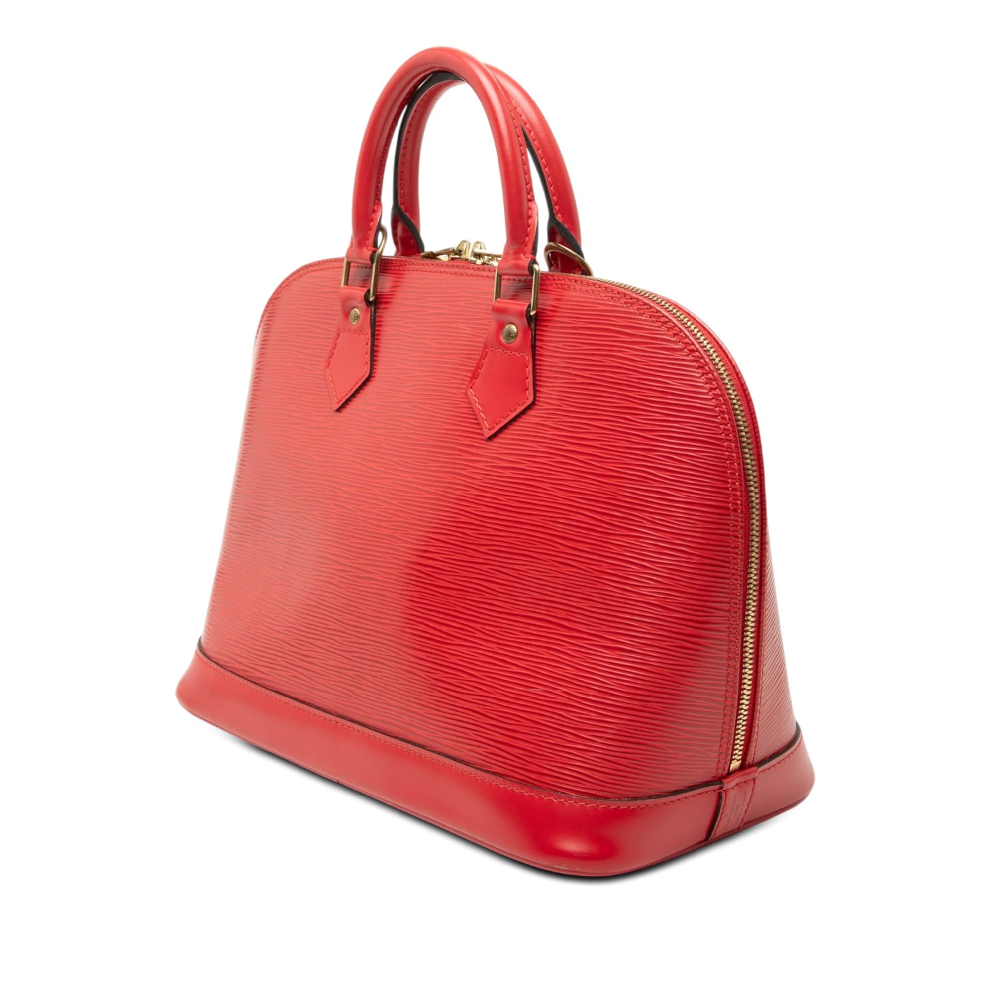 Louis Vuitton Epi Alma PM