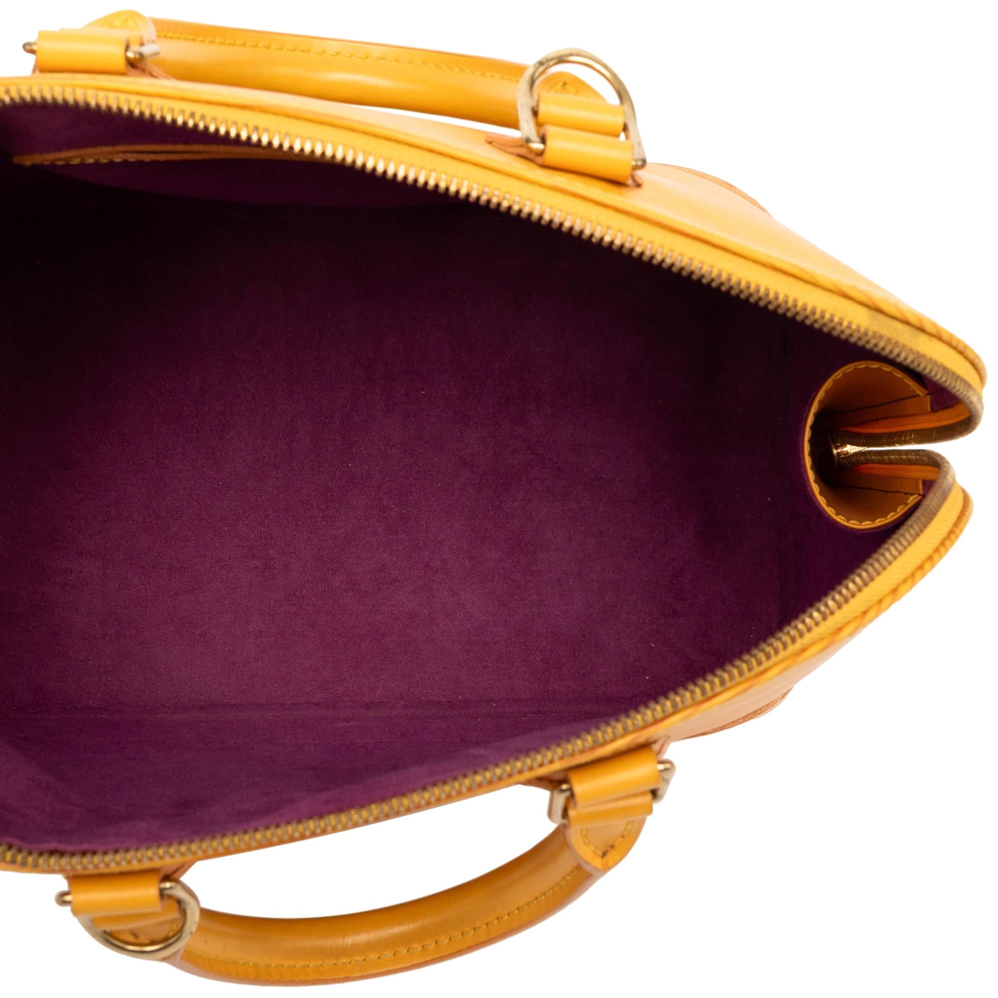 Louis Vuitton Epi Alma PM