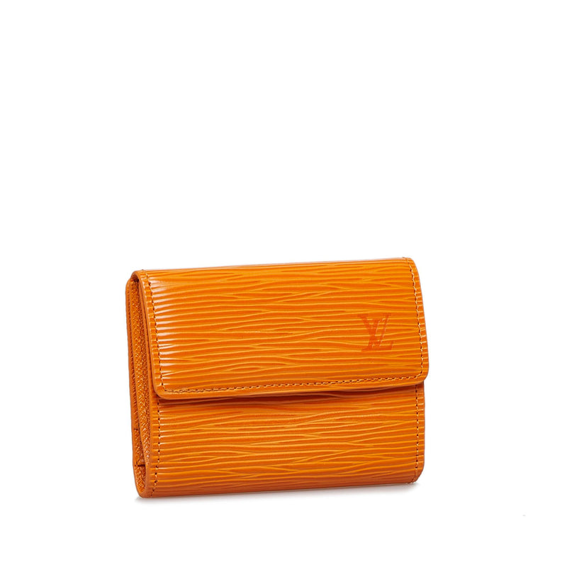 louis vuitton orange purse