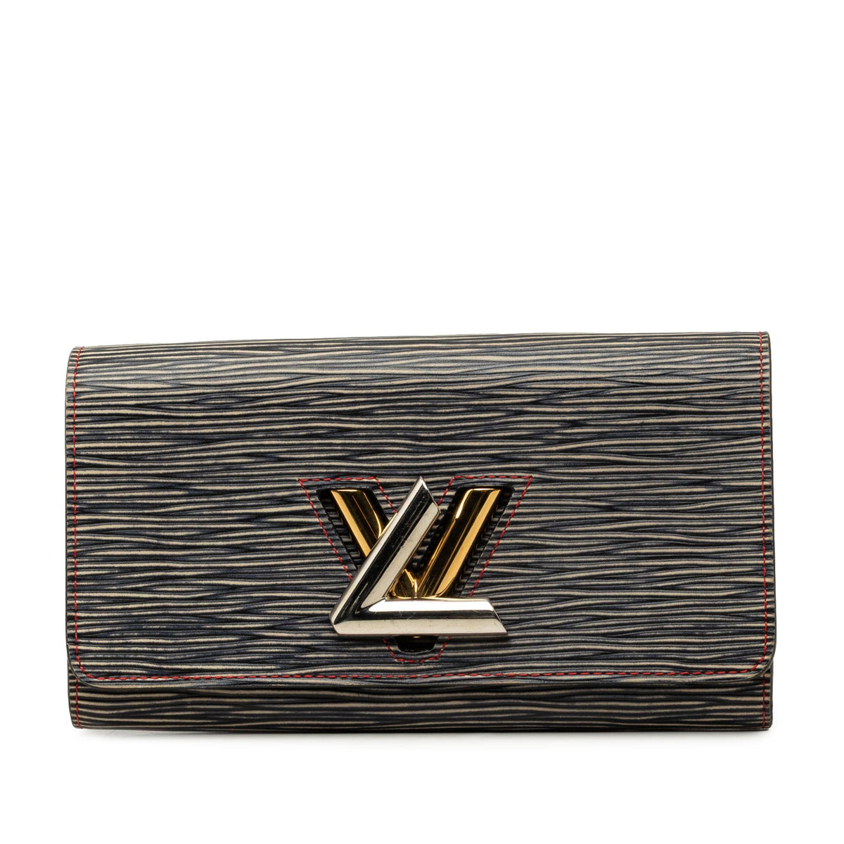 Louis Vuitton Epi Denim Twist Long Wallet
