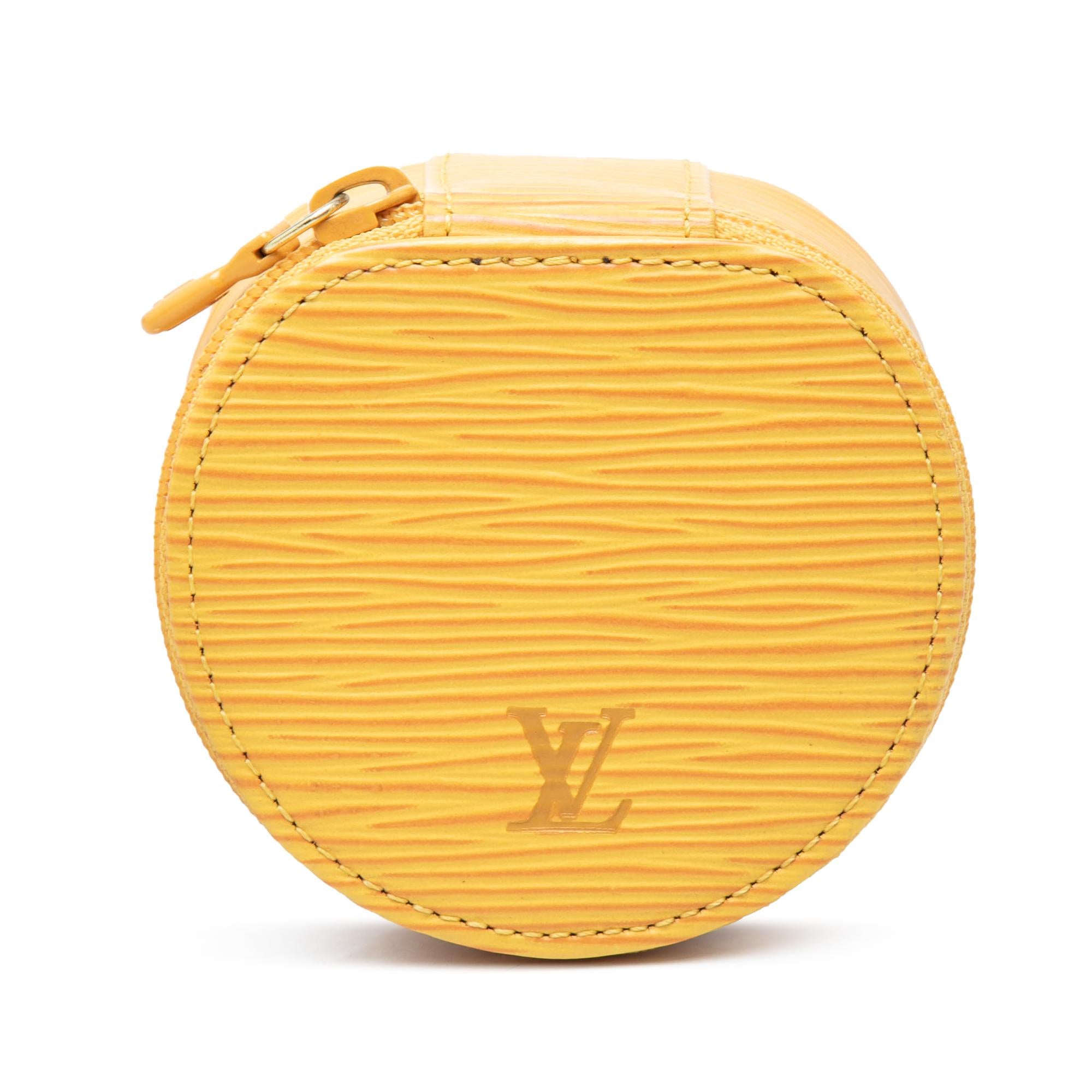 Louis Vuitton Epi Ecrin Bijoux Travel Jewelry Case