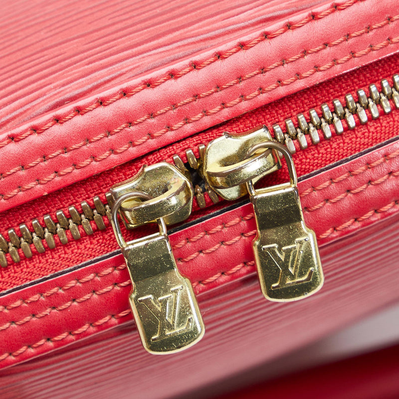 Louis Vuitton Epi Jasmine Red Pony-style calfskin ref.753602 - Joli Closet
