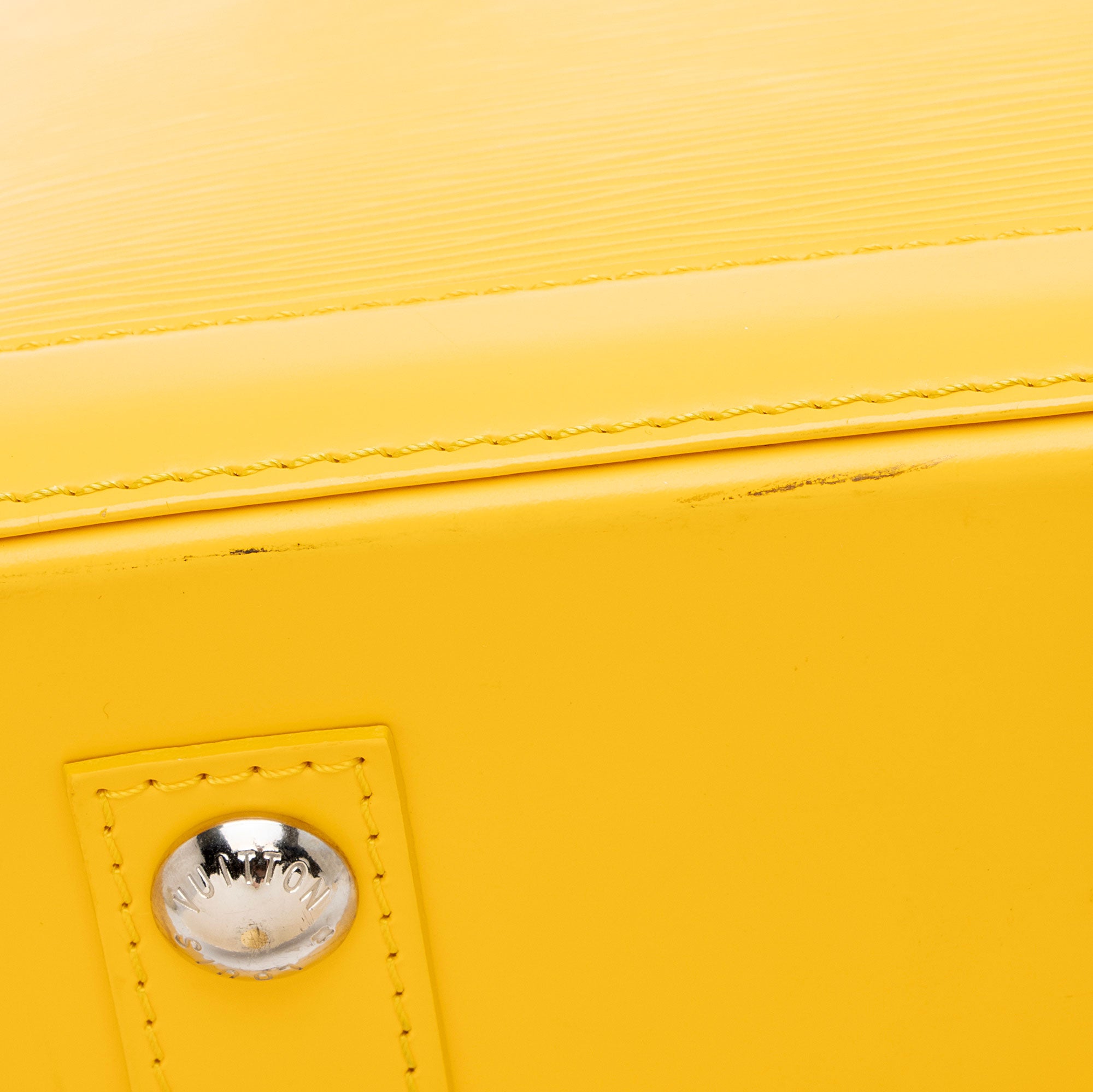 Louis Vuitton Epi Leather Alma PM Satchel