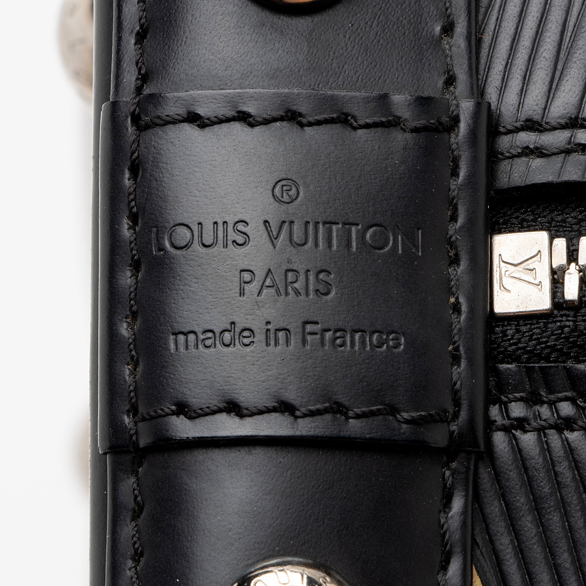 Louis Vuitton Epi Leather Chain Flower Alma PM Satchel