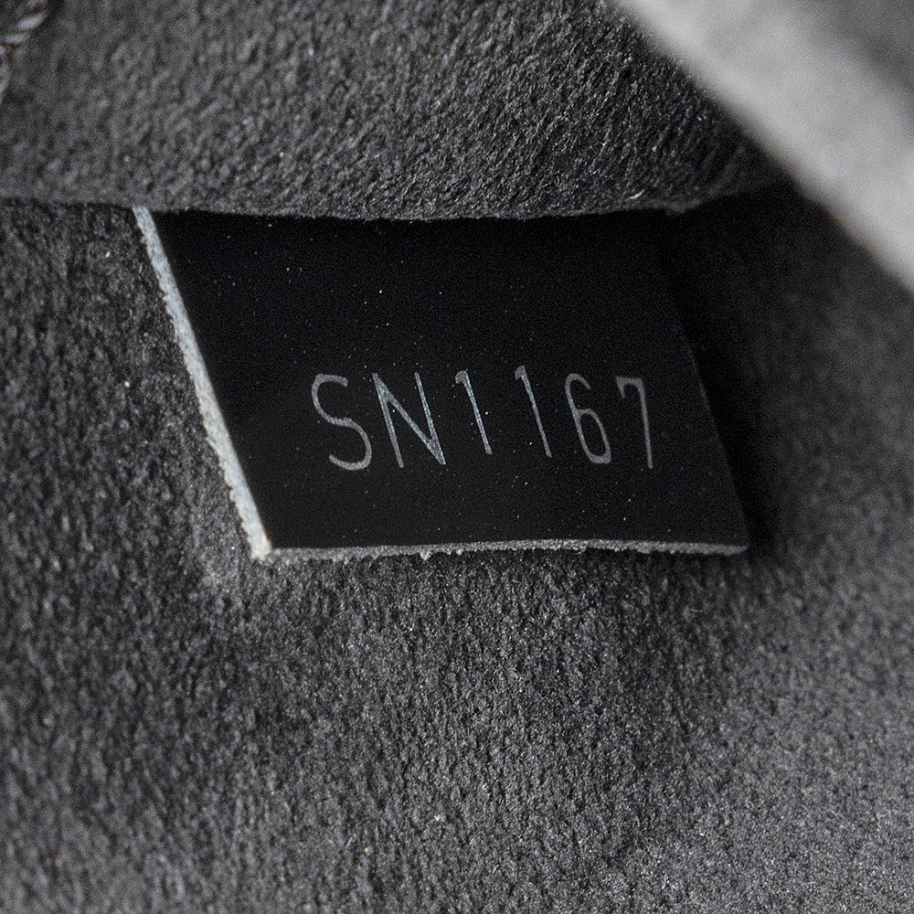 Louis Vuitton Epi Leather Denim Alma BB Satchel (SHF-22105)