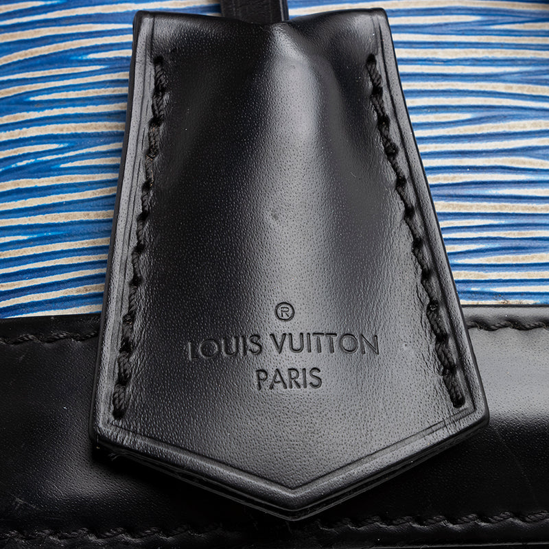 Louis Vuitton Denim Epi Alma BB Silver Tone Hardware Available For  Immediate Sale At Sotheby's