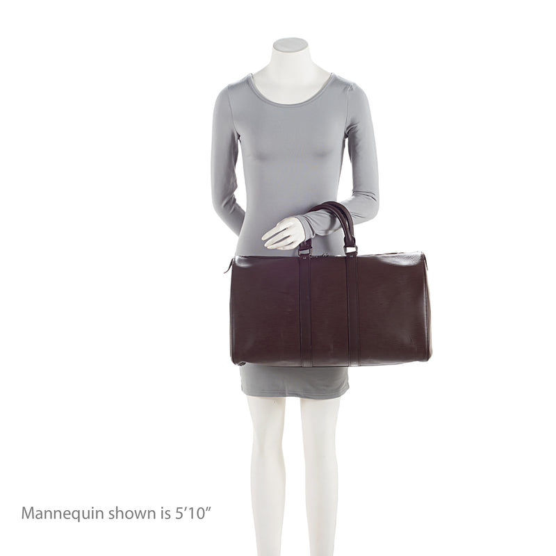 Louis Vuitton Epi Leather Keepall 45 Duffle Bag (SHF-Z8Itwx)