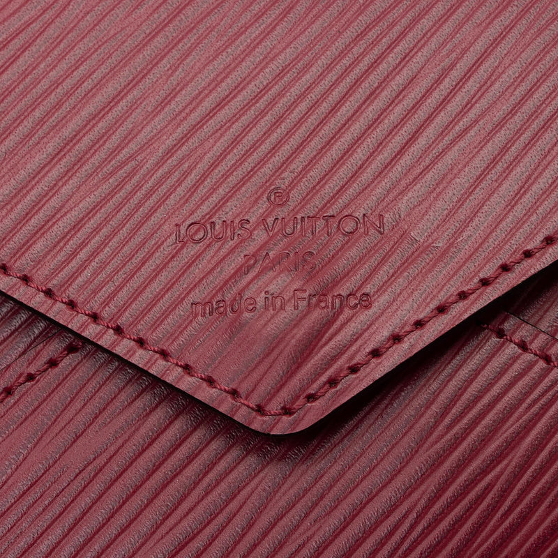 Louis Vuitton Josephine Wallet Fuschia Epi Leather