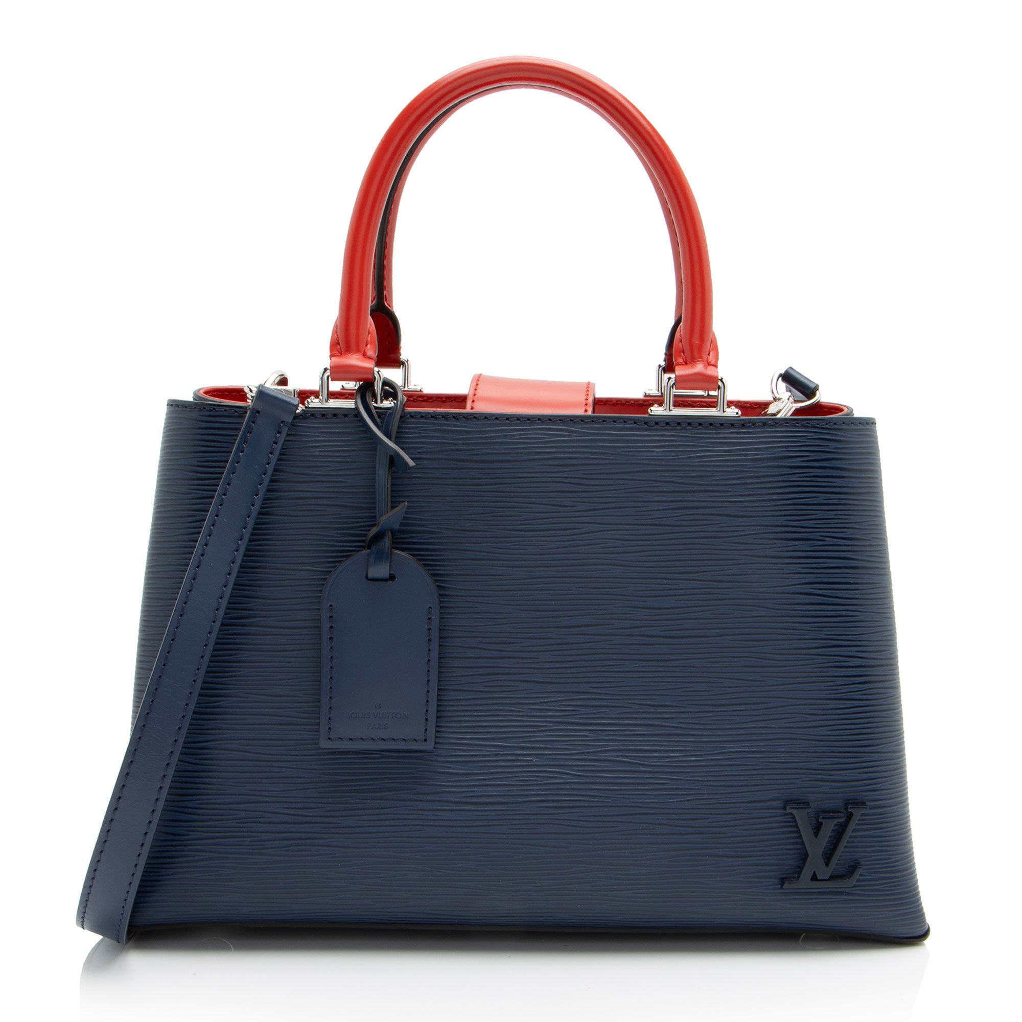 Louis Vuitton Epi Leather Kleber PM Tote (SHF-2hUF3o)