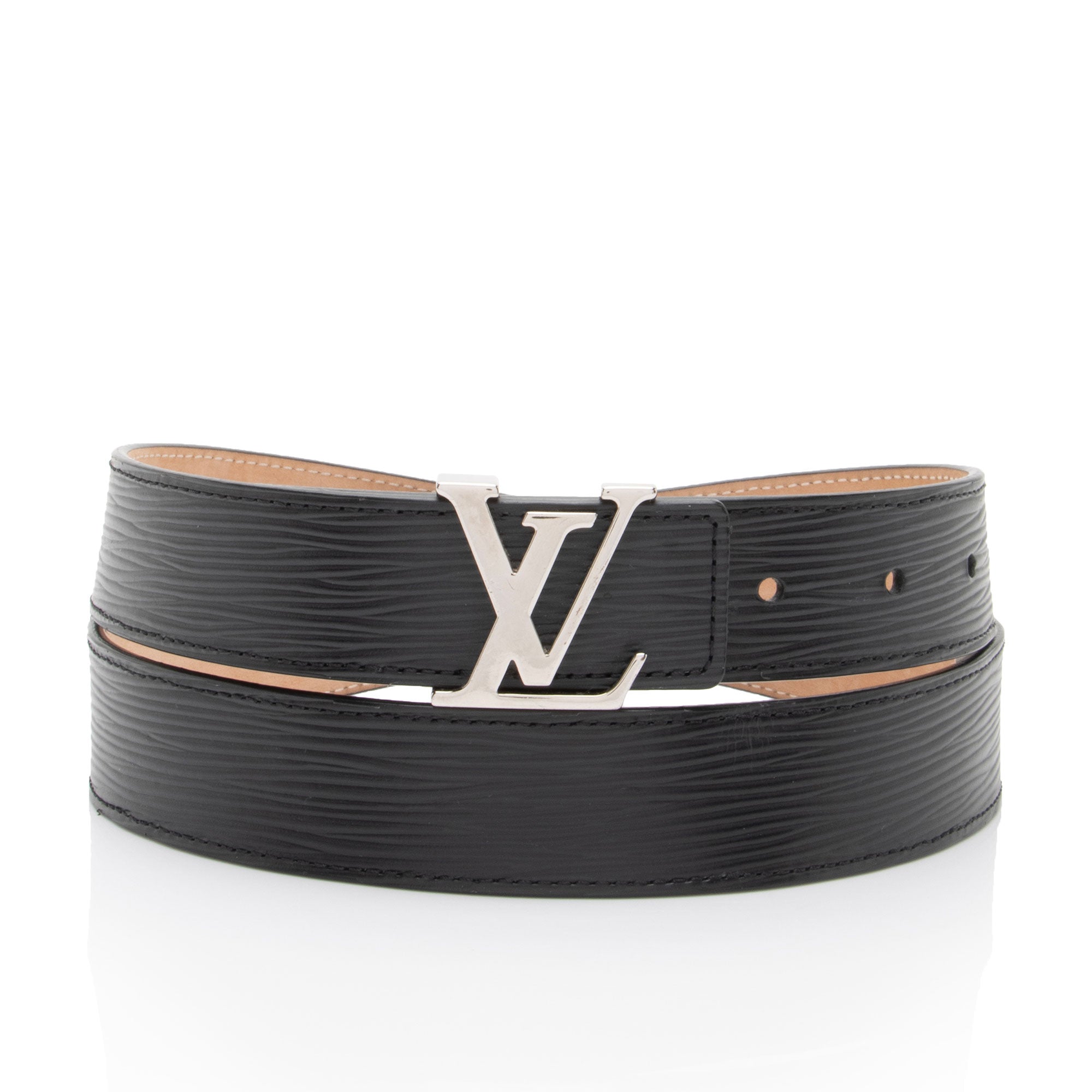 Louis Vuitton Epi Leather LV Initiales 40mm Belt - Size 36 / 90 (SHF-2DCysh)