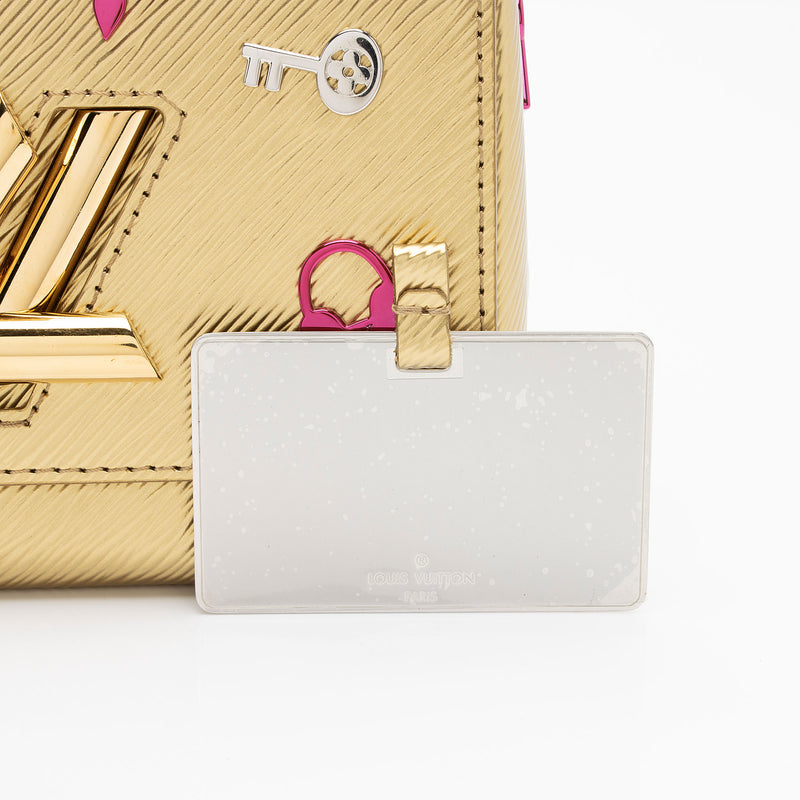 Louis Vuitton Epi Leather Love Lock Twist MM Shoulder Bag (SHF