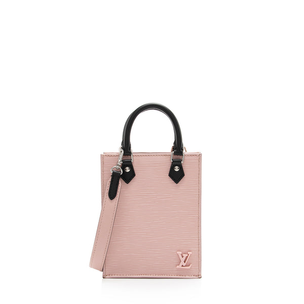 Louis Vuitton Epi Leather Petit Sac Plat Shoulder Bag (SHF-eQz5pV)