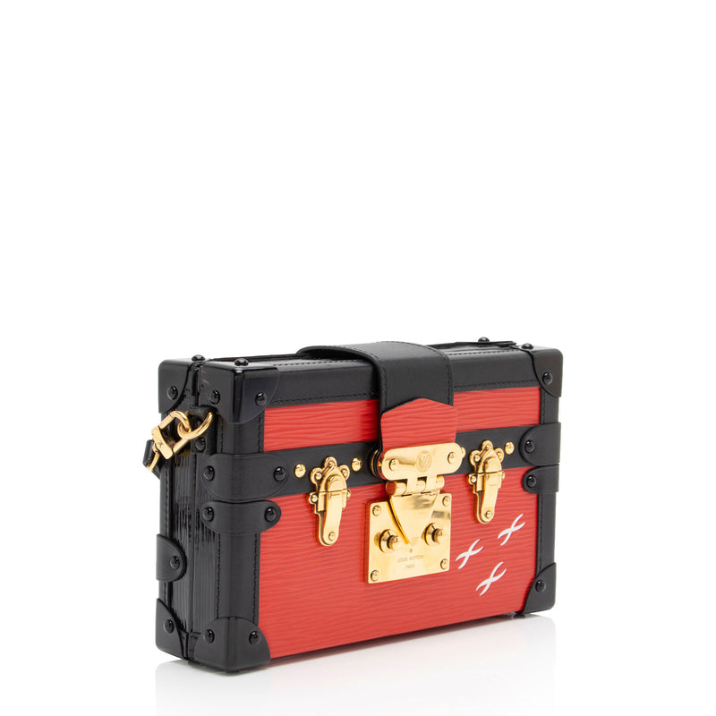 Louis Vuitton Epi Leather Petite Malle Bag SHF 3LNtiY LuxeDH