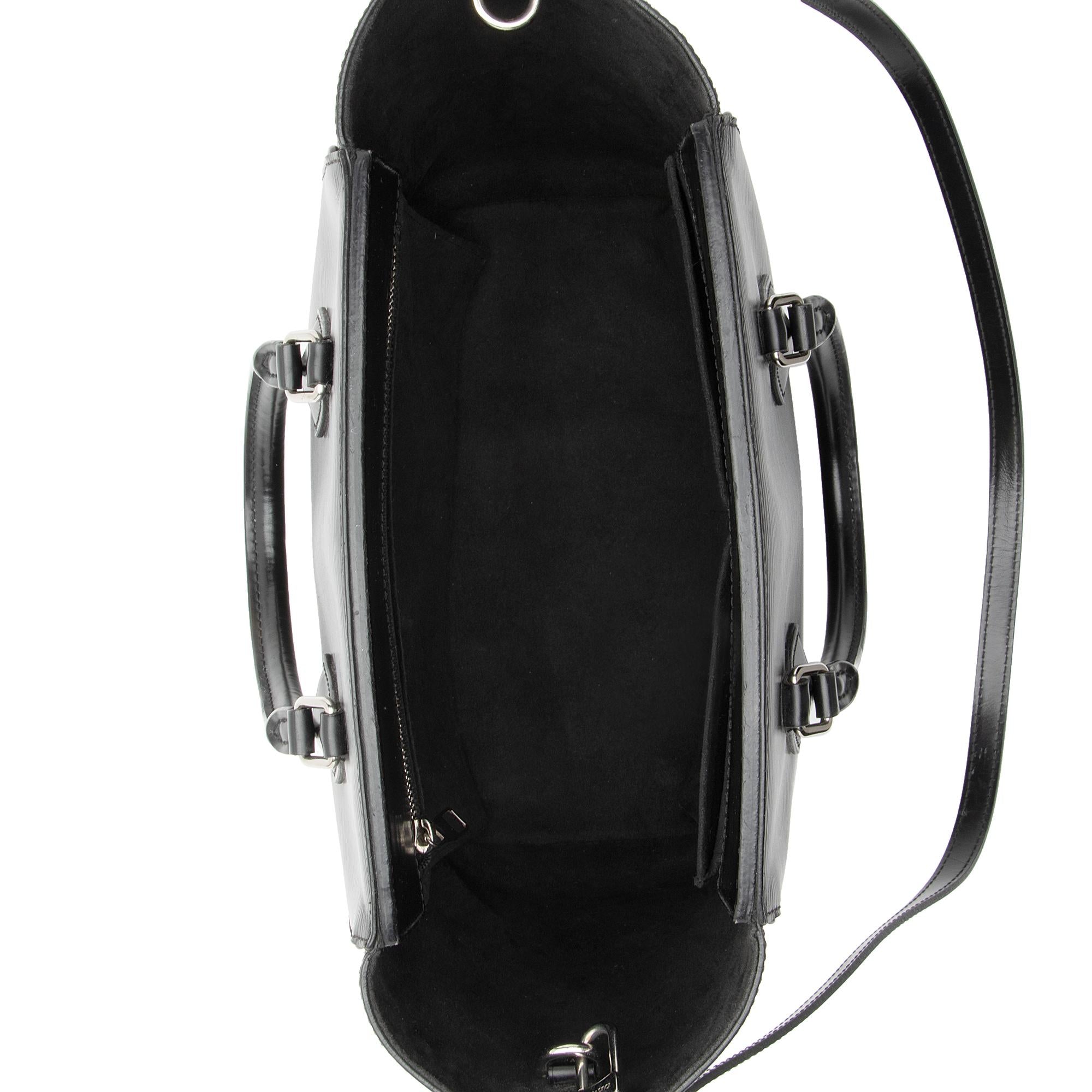 Louis Vuitton Epi Leather Phenix MM Satchel (SHF-dTC81d)