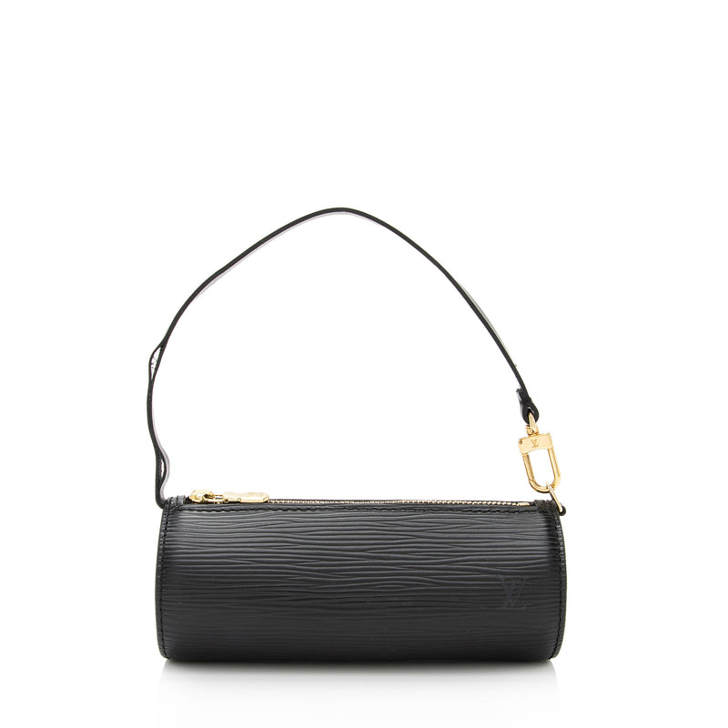 Louis Vuitton Alma PM Black in Patent Calfskin Leather with Black-tone - US