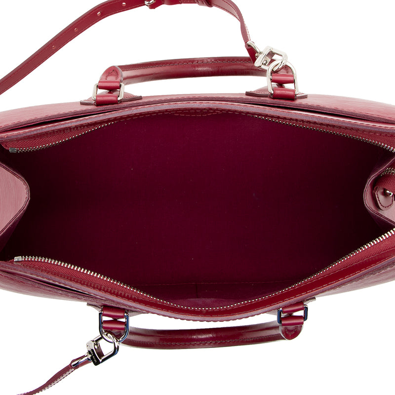 Louis Vuitton Soufflot Epi Castilean Red Pochette Barrel Bag – The