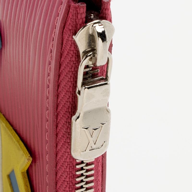 Louis Vuitton Epi Leather Tribal Mask Key Pouch (SHF-22926)
