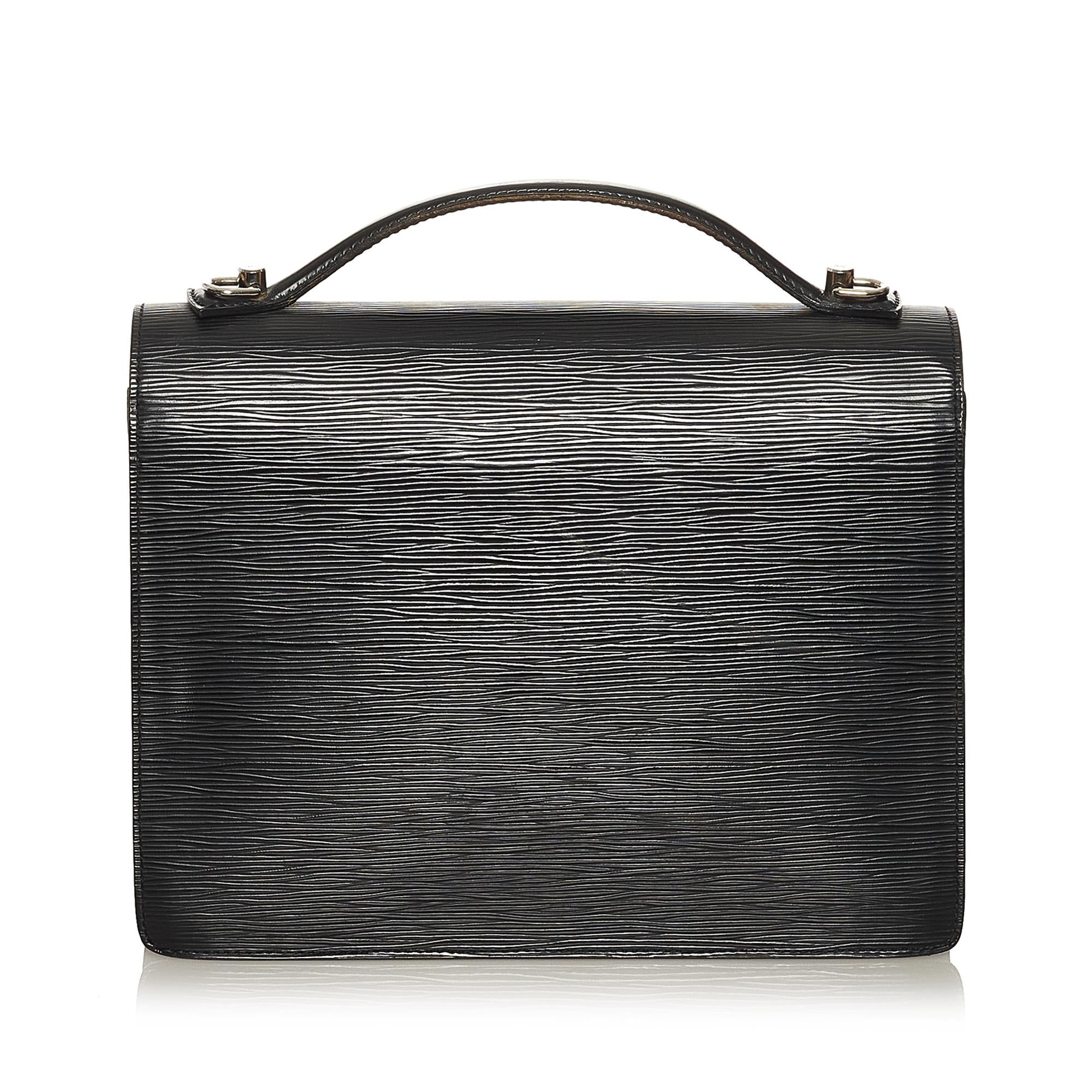 Louis Vuitton Epi Monceau Handbag (SHG-dp96O0)