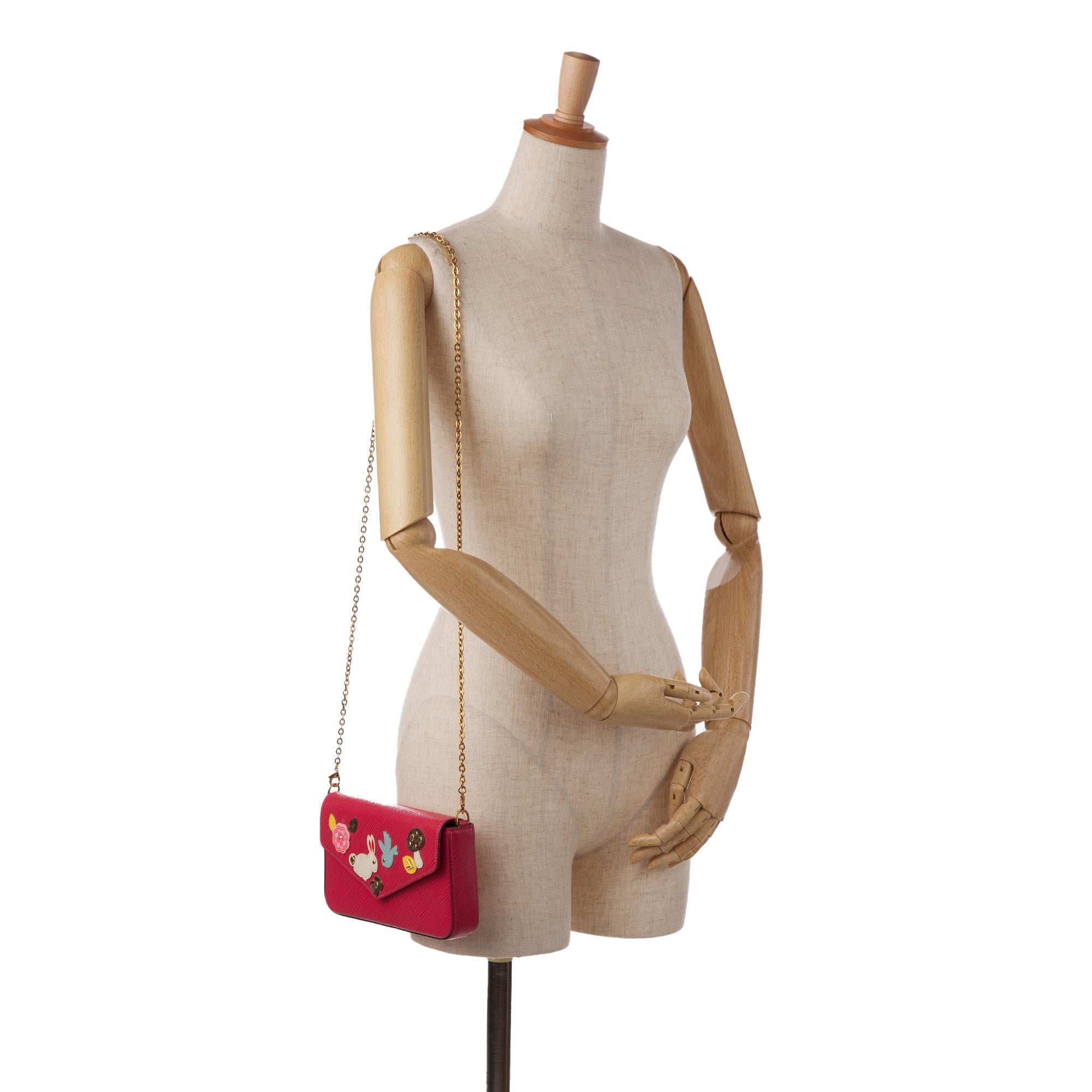 Louis Vuitton Epi Pochette Felicie Patchwork (SHG-CZc8T0)