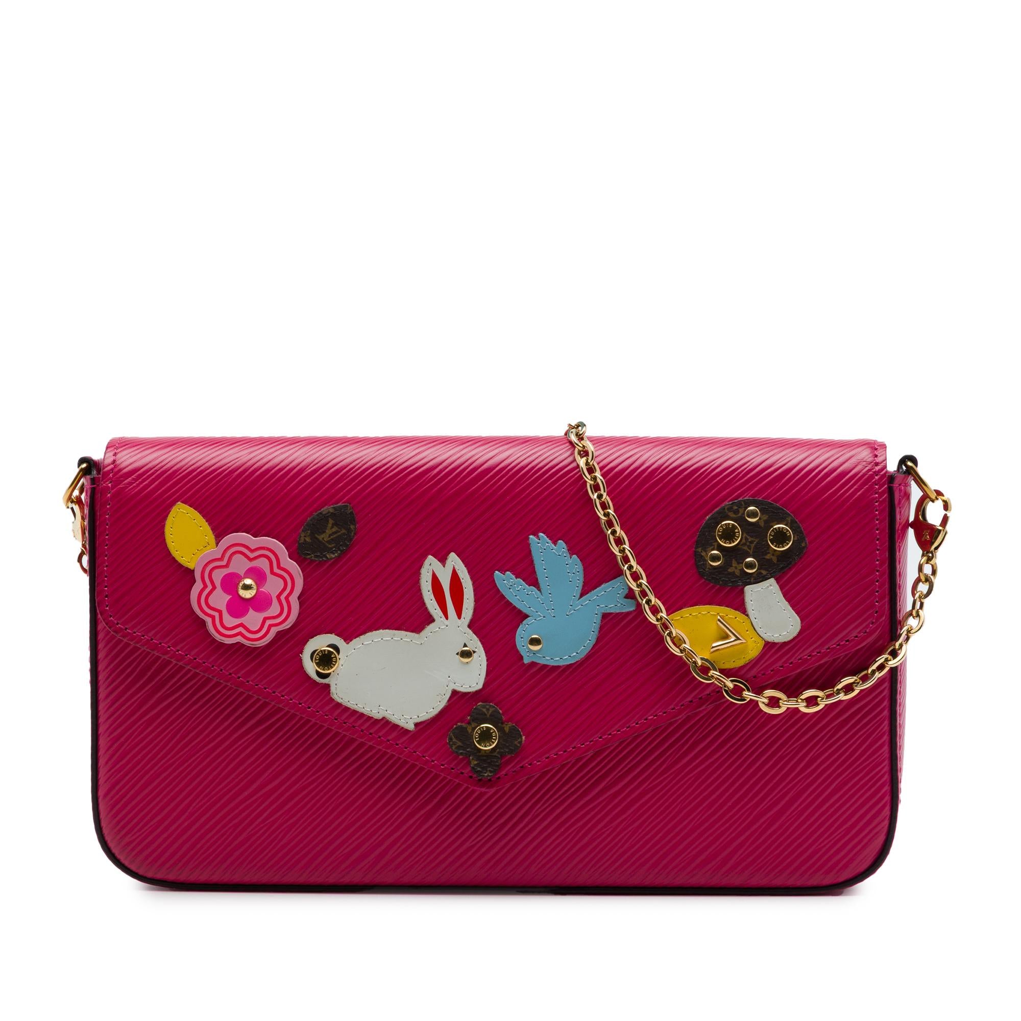 Louis Vuitton Epi Pochette Felicie Patchwork