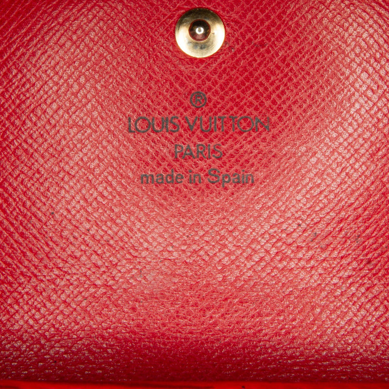 Louis Vuitton Epi Sarah Long Wallet (SHG-D7T6q7)